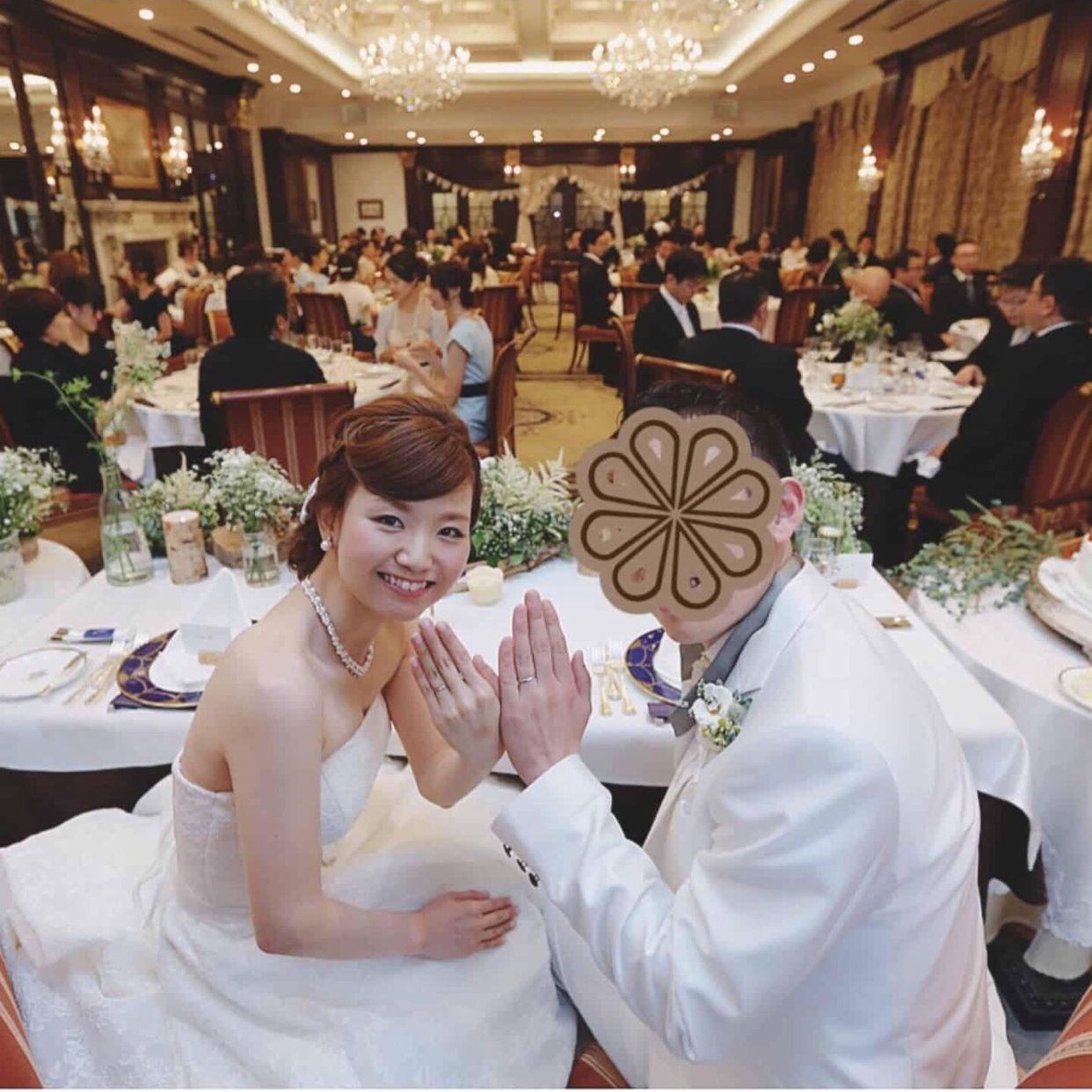 披露宴パーティのカバー写真