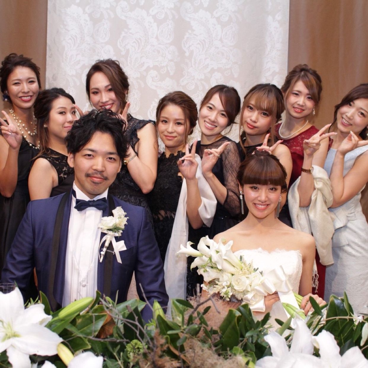 披露宴パーティのカバー写真