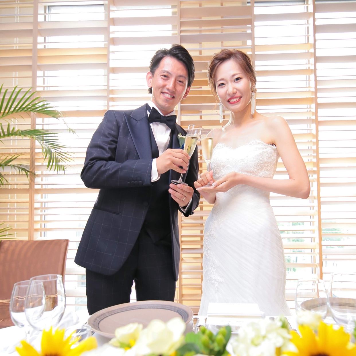 披露宴パーティのカバー写真