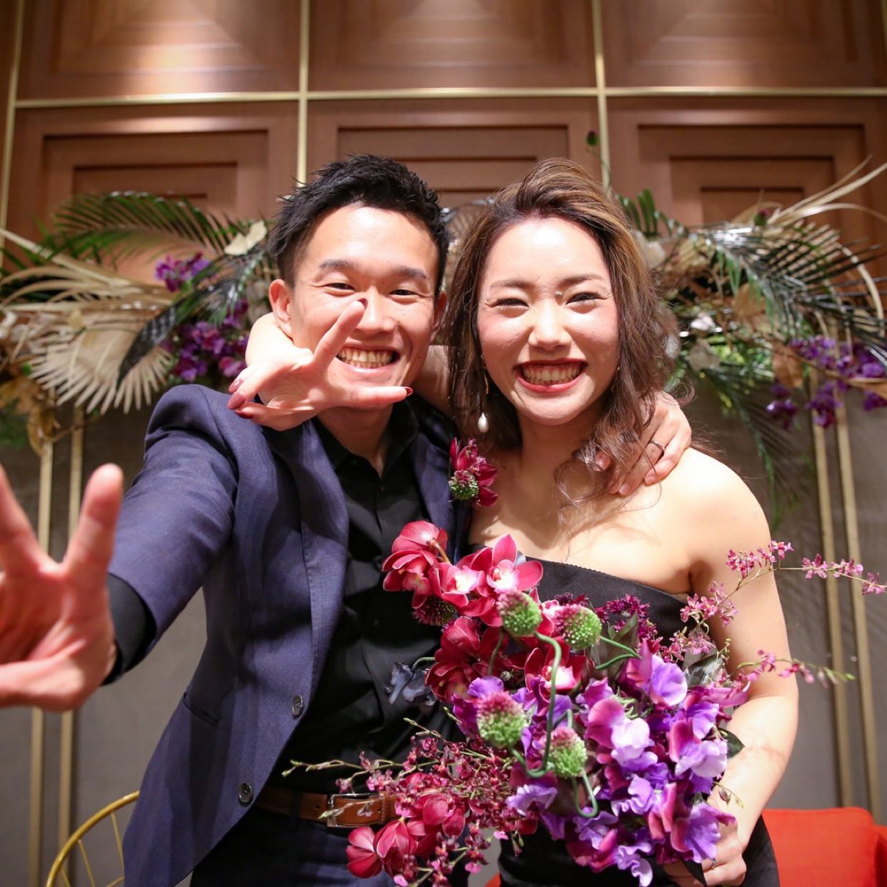 披露宴パーティのカバー写真