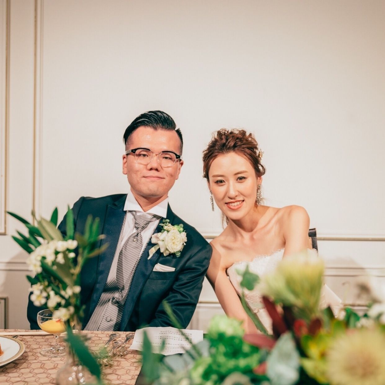 披露宴パーティのカバー写真