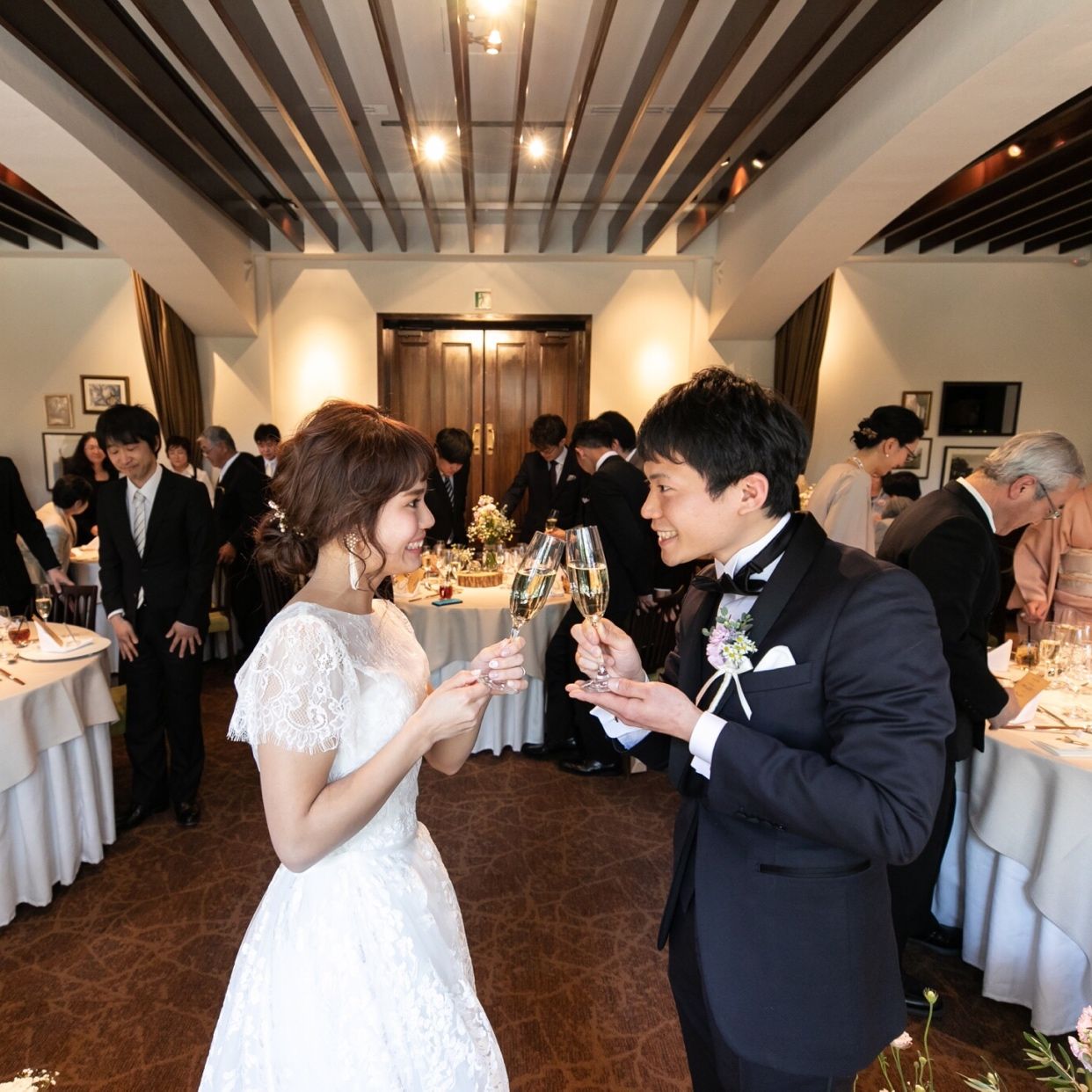 披露宴パーティのカバー写真