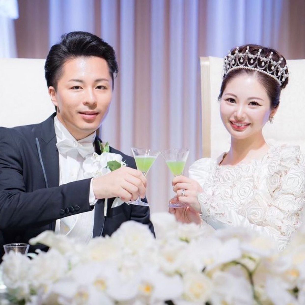 披露宴パーティのカバー写真