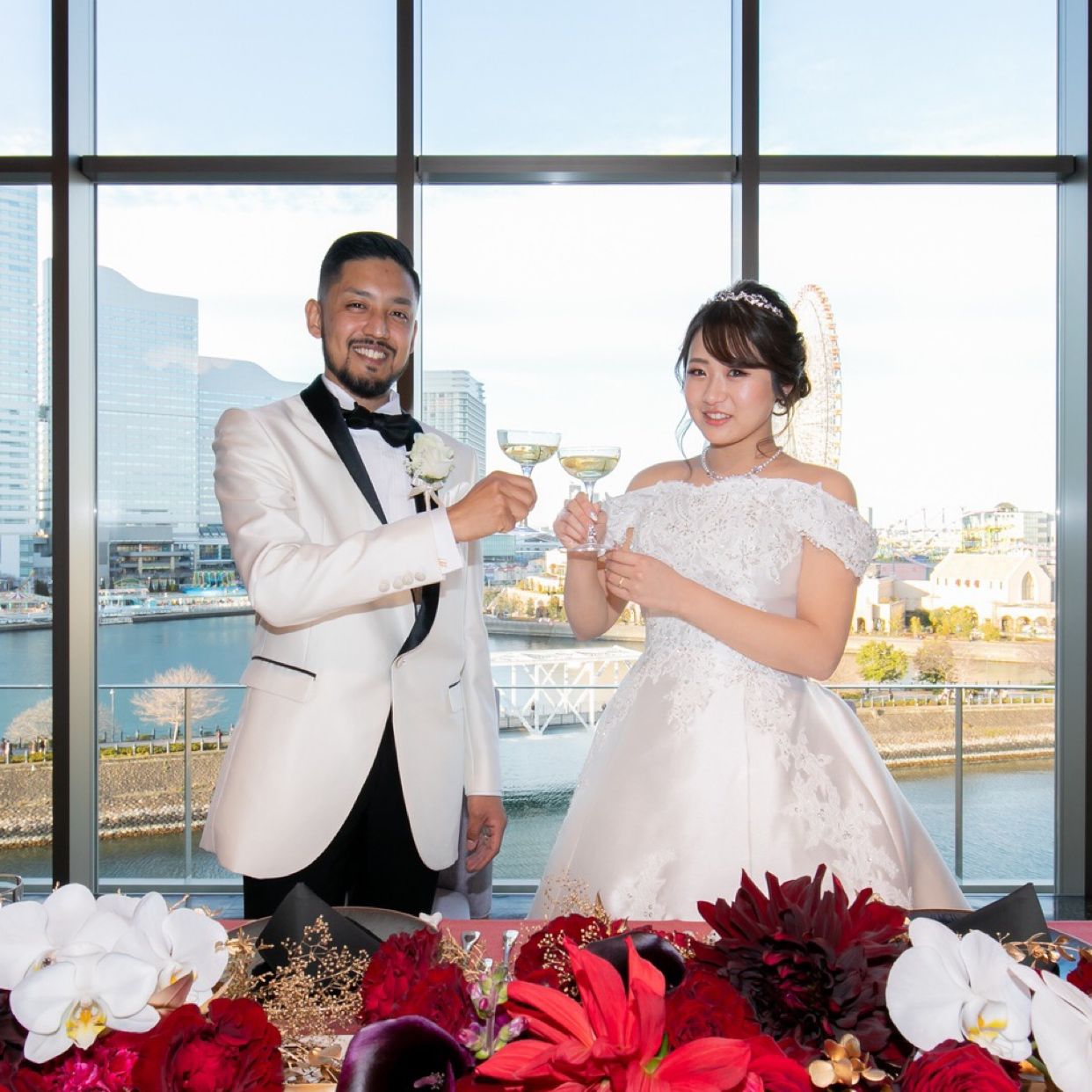 披露宴パーティのカバー写真