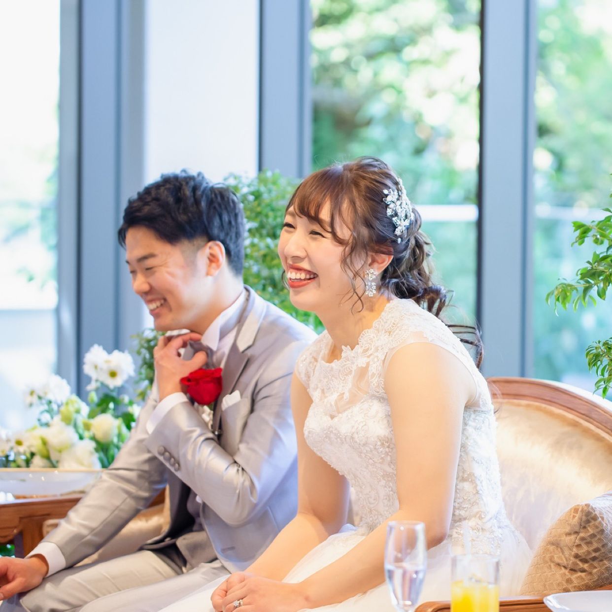 披露宴パーティのカバー写真