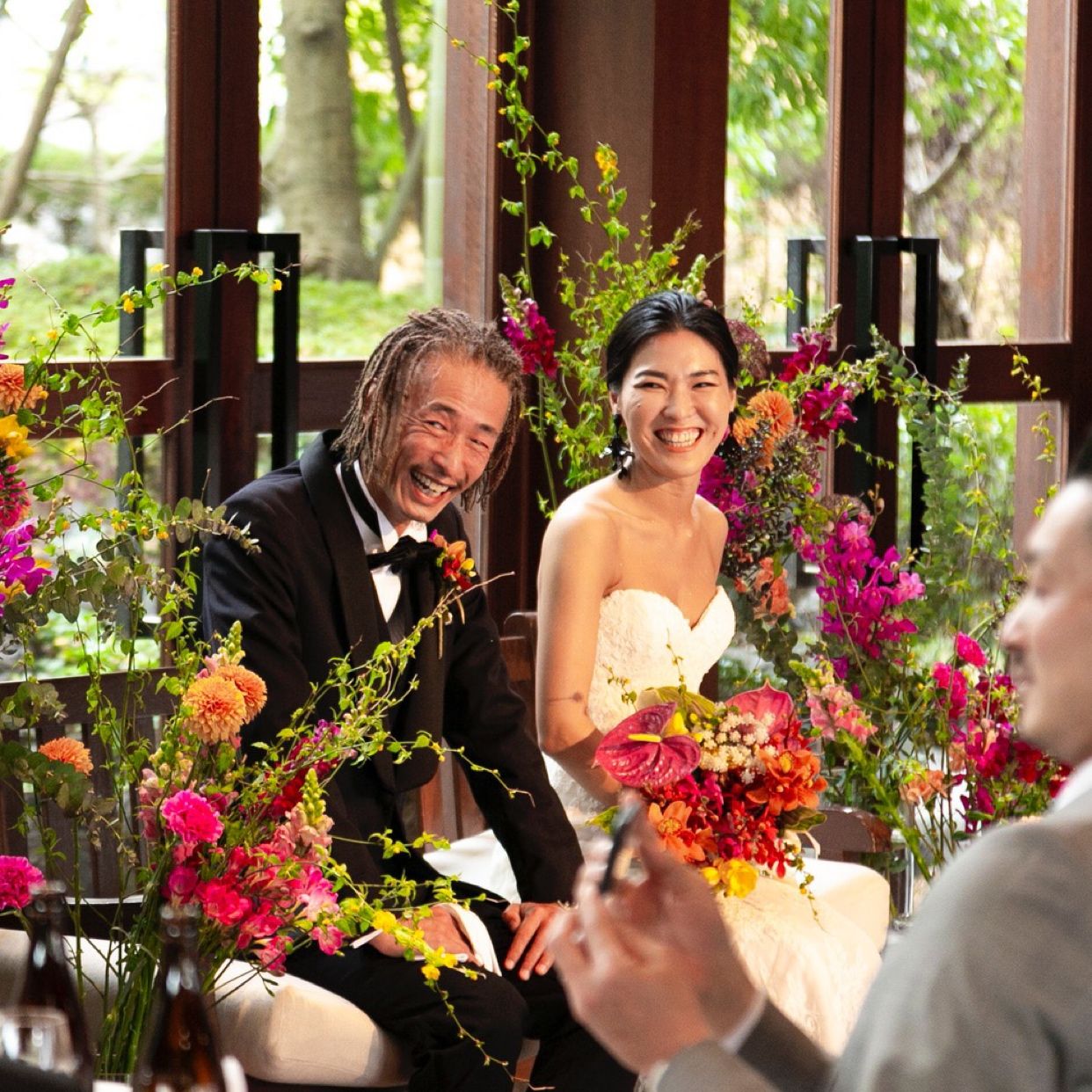 披露宴パーティのカバー写真