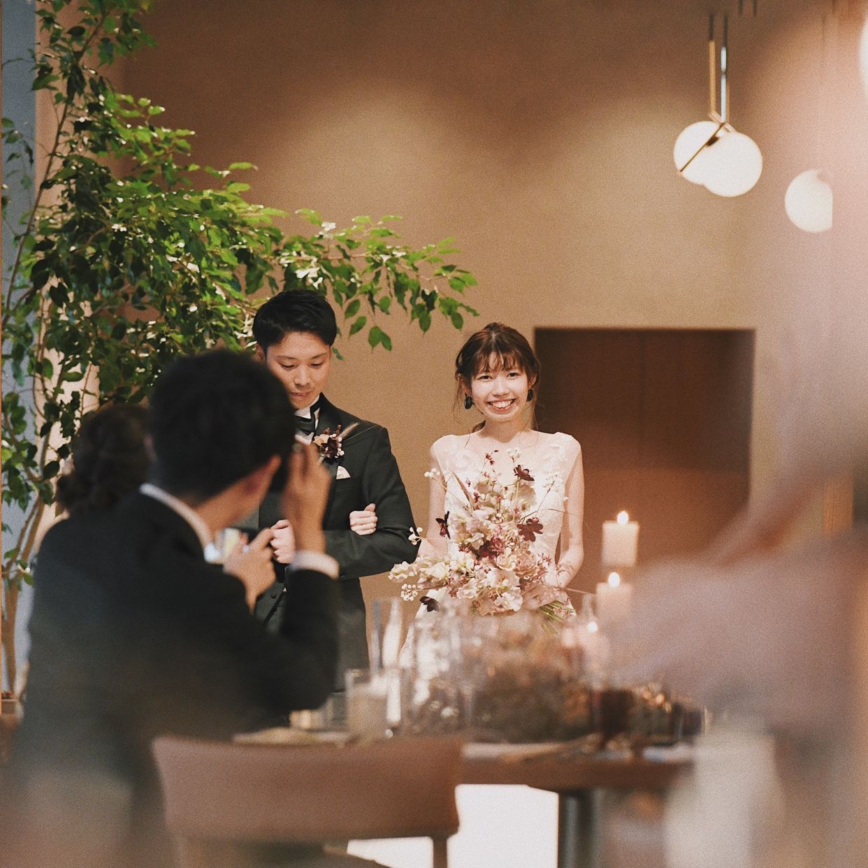 披露宴パーティのカバー写真