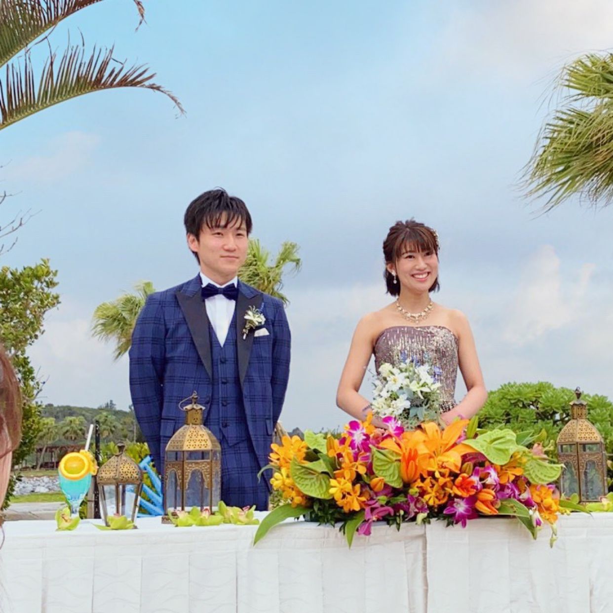 披露宴パーティのカバー写真