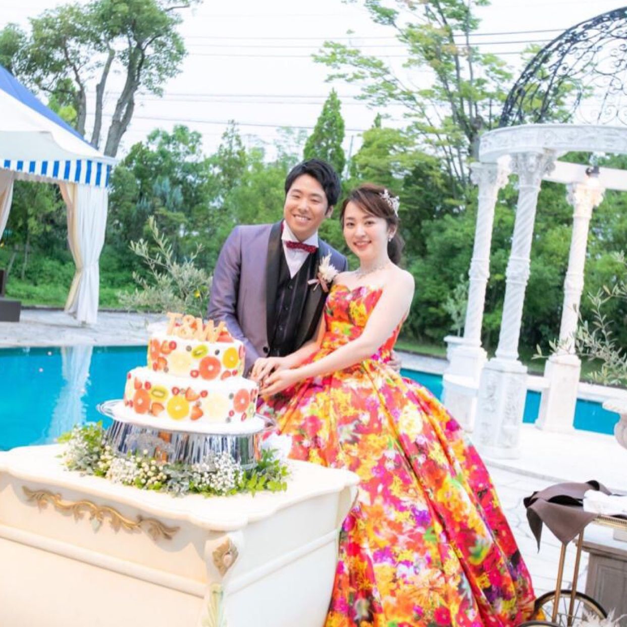 披露宴パーティのカバー写真