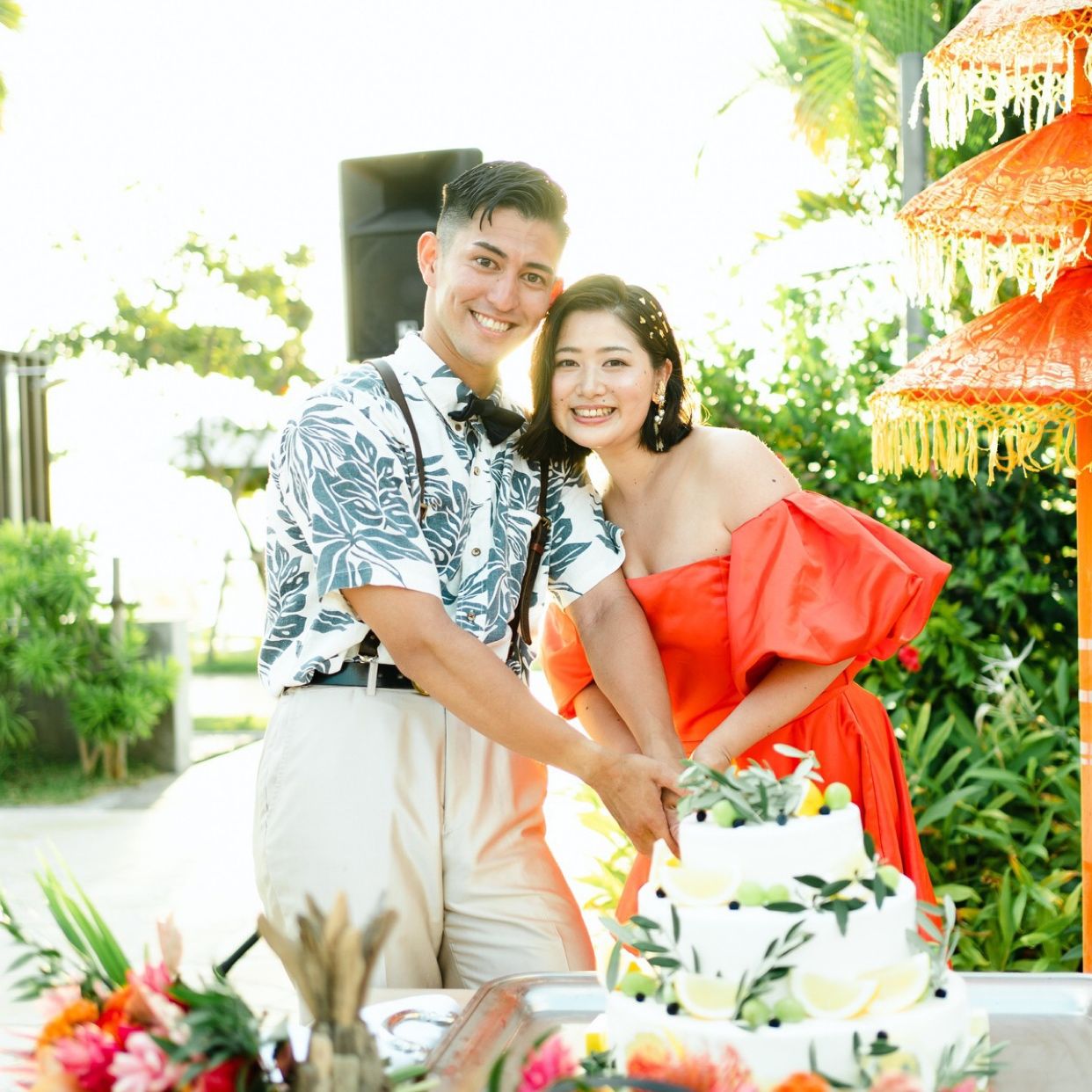 披露宴パーティのカバー写真