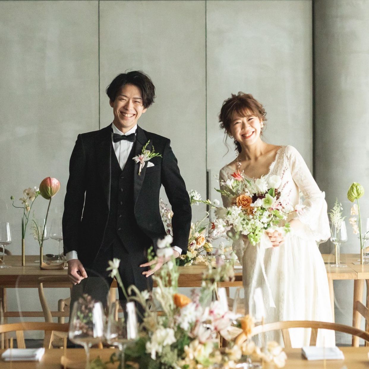 披露宴パーティのカバー写真