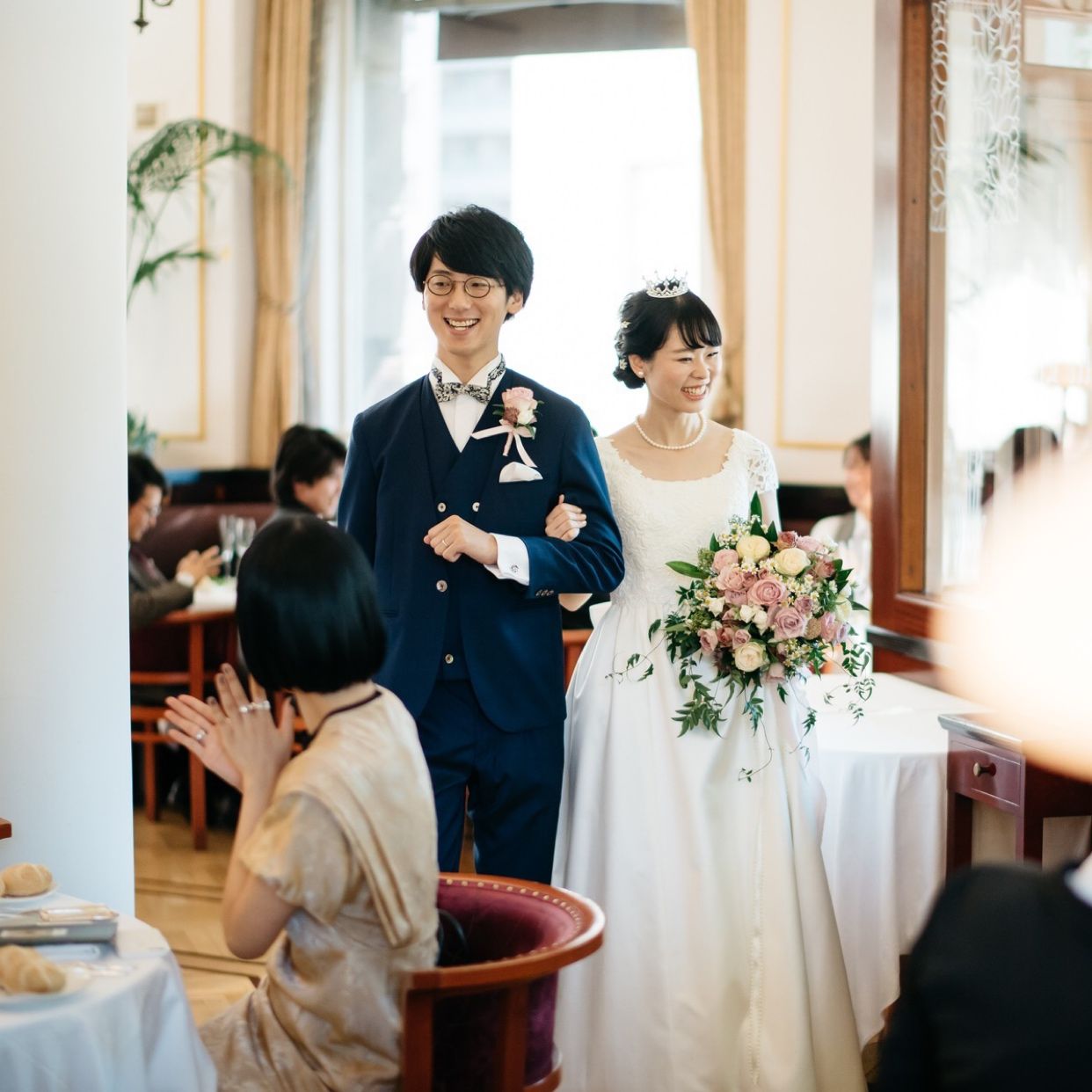 披露宴パーティのカバー写真