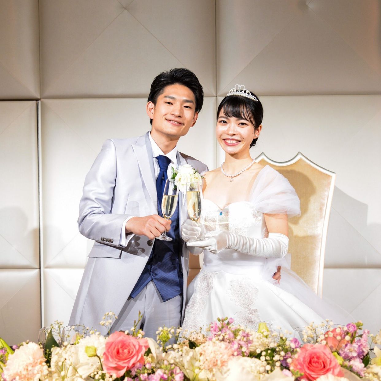 披露宴パーティのカバー写真