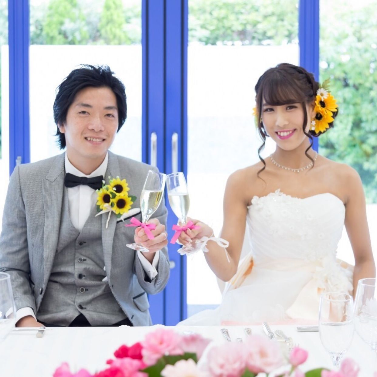 披露宴パーティのカバー写真