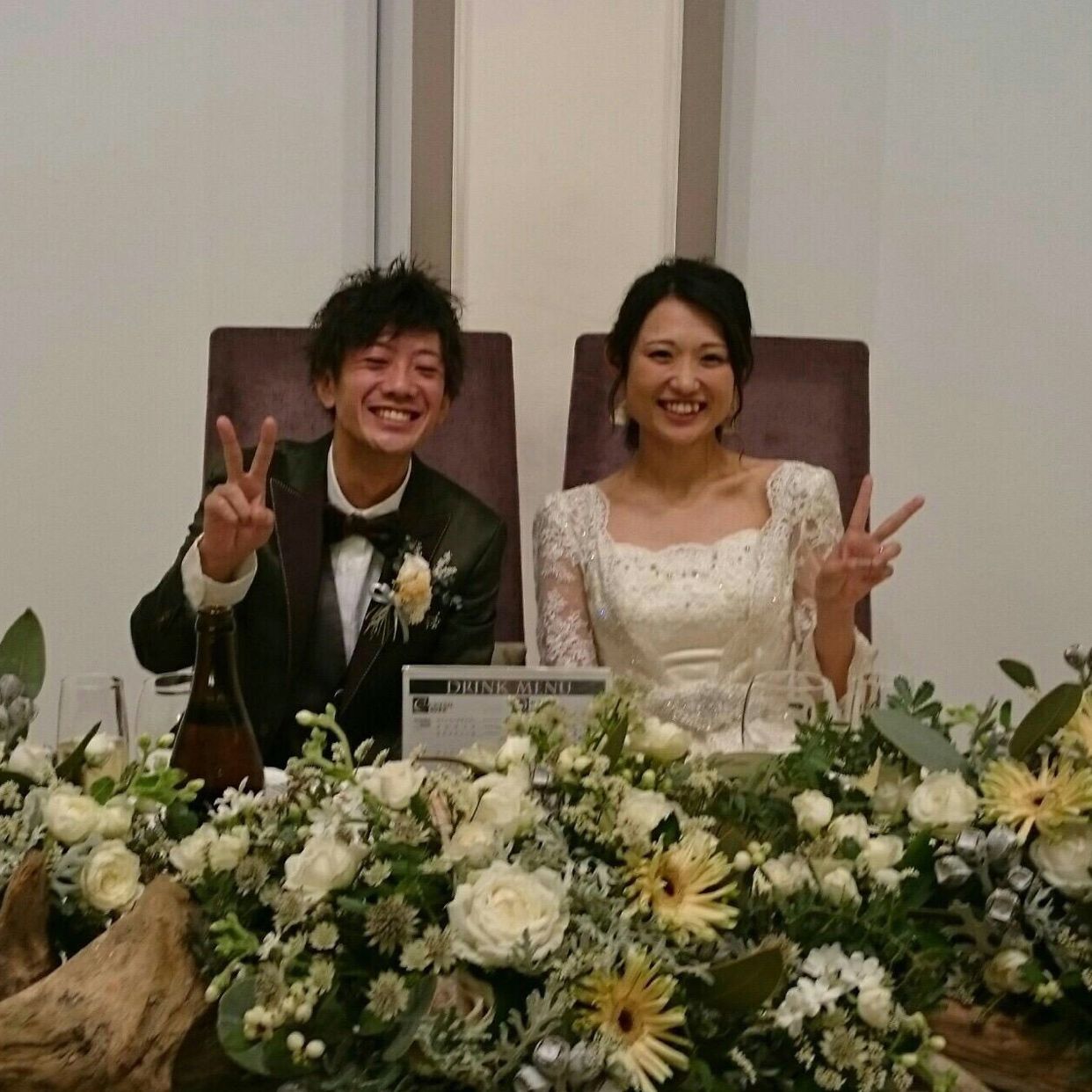 披露宴パーティのカバー写真