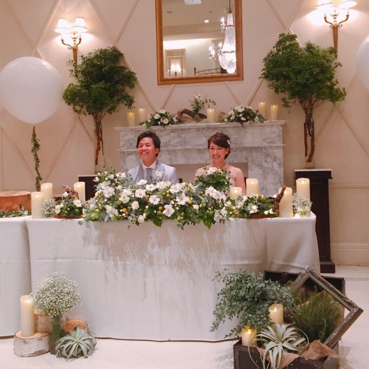 披露宴パーティのカバー写真