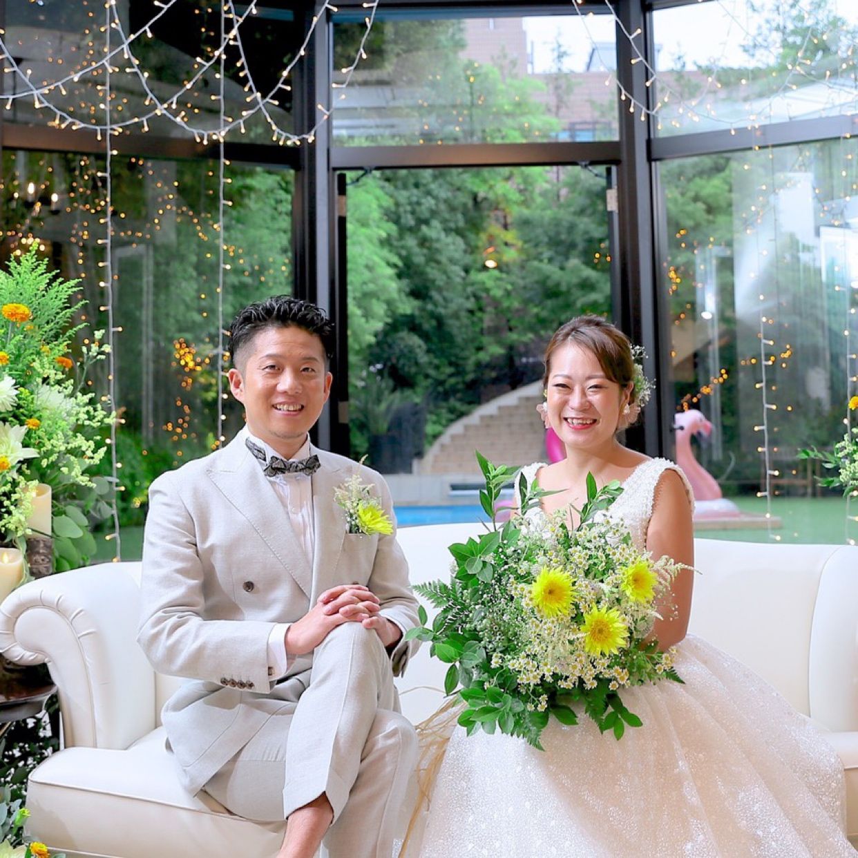 披露宴パーティのカバー写真