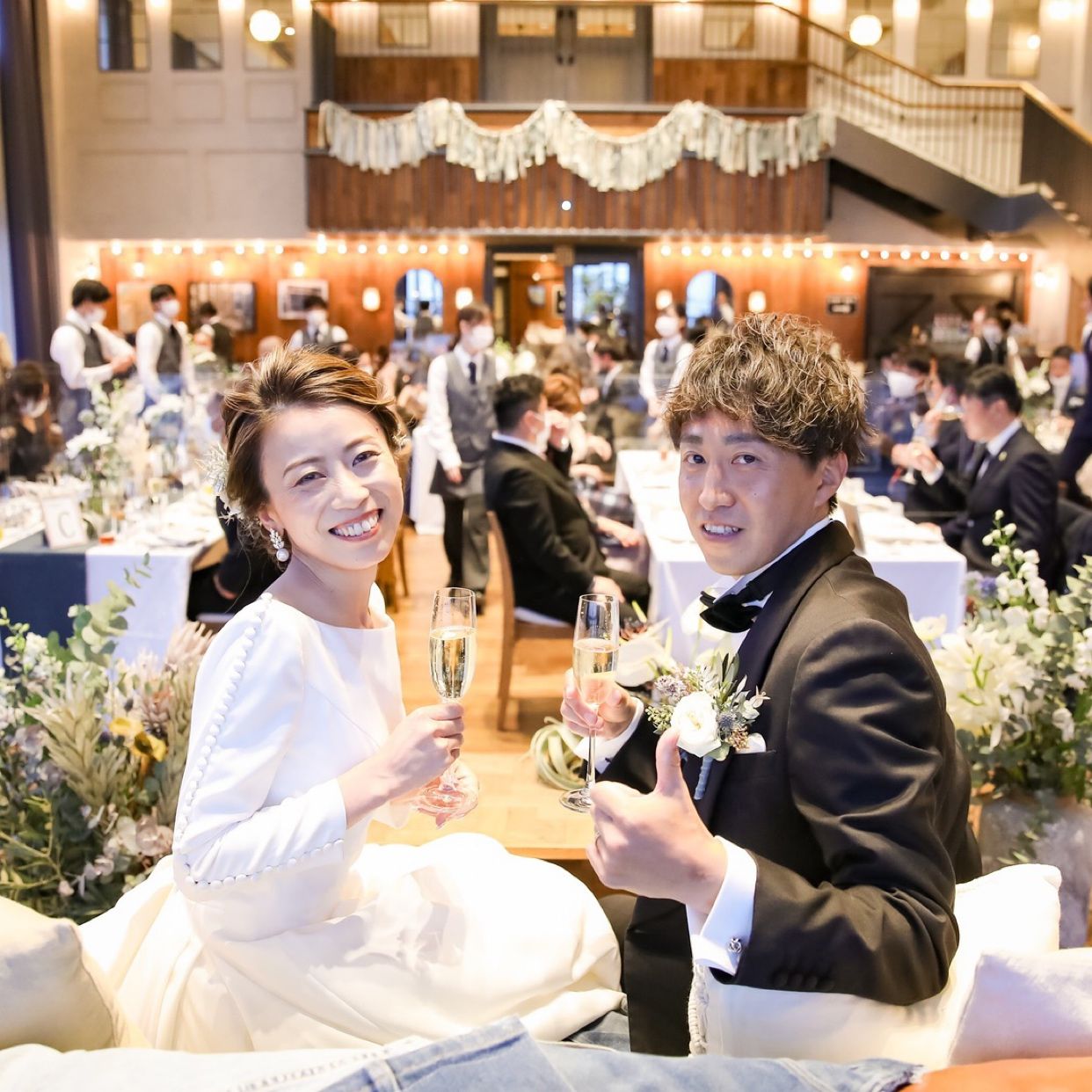 披露宴パーティのカバー写真