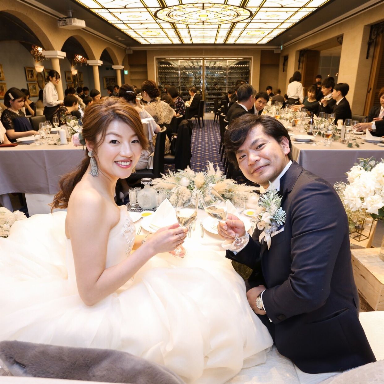 披露宴パーティのカバー写真