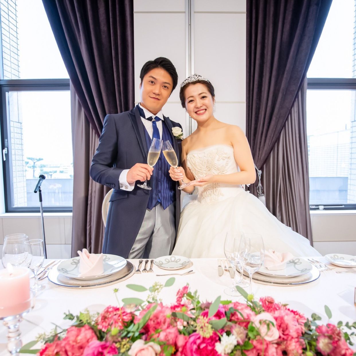 披露宴パーティのカバー写真