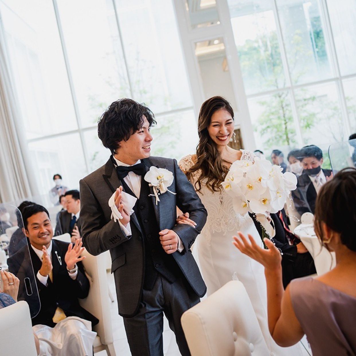 披露宴パーティのカバー写真