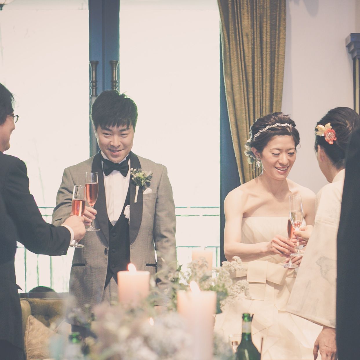 披露宴パーティのカバー写真