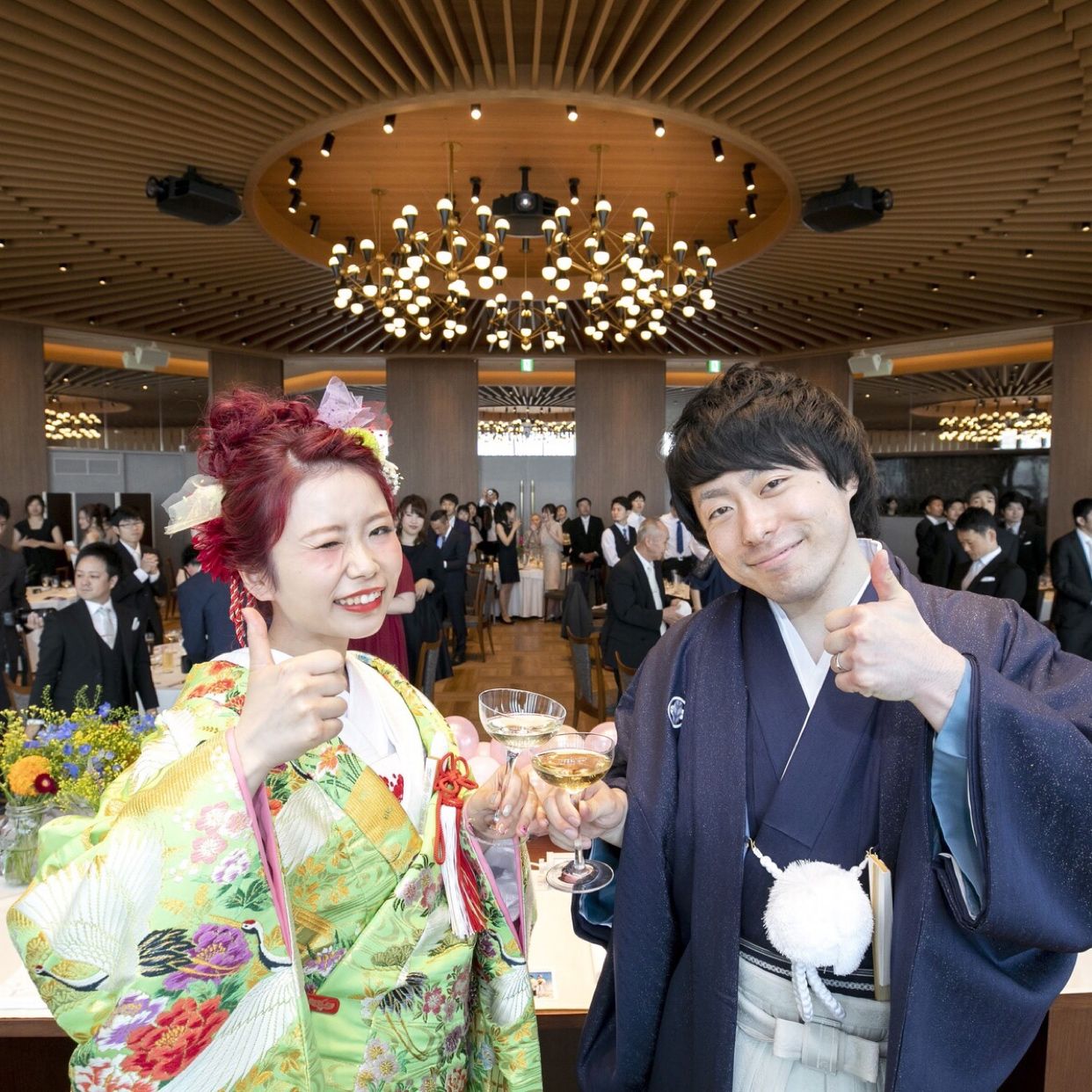 披露宴パーティのカバー写真