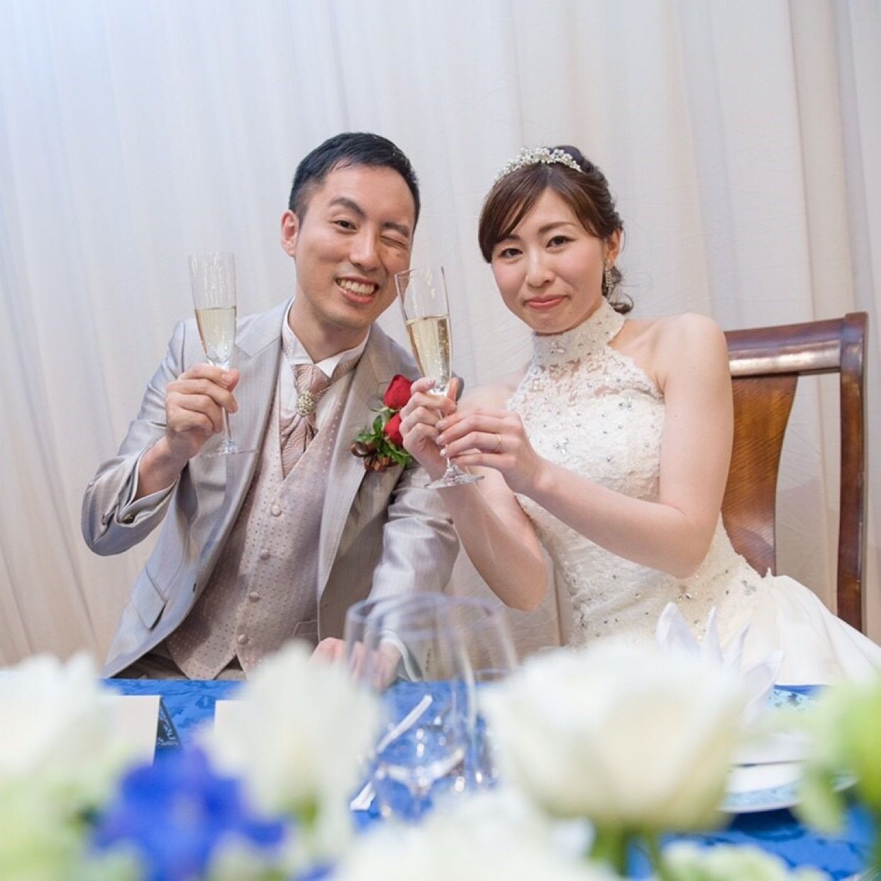 披露宴パーティのカバー写真