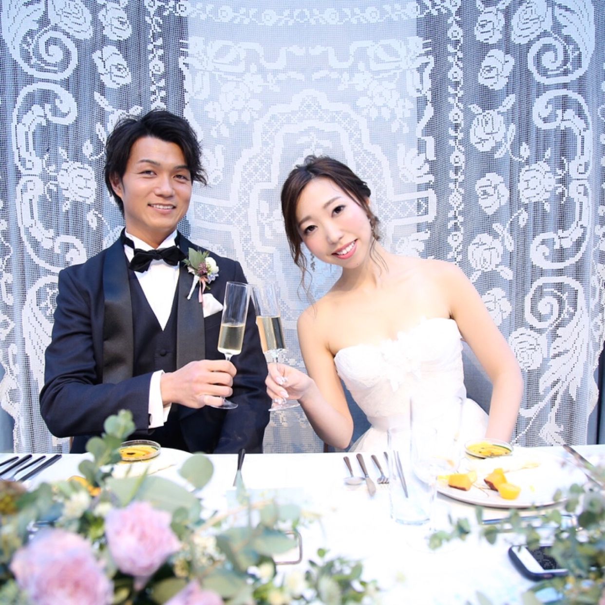 披露宴パーティのカバー写真