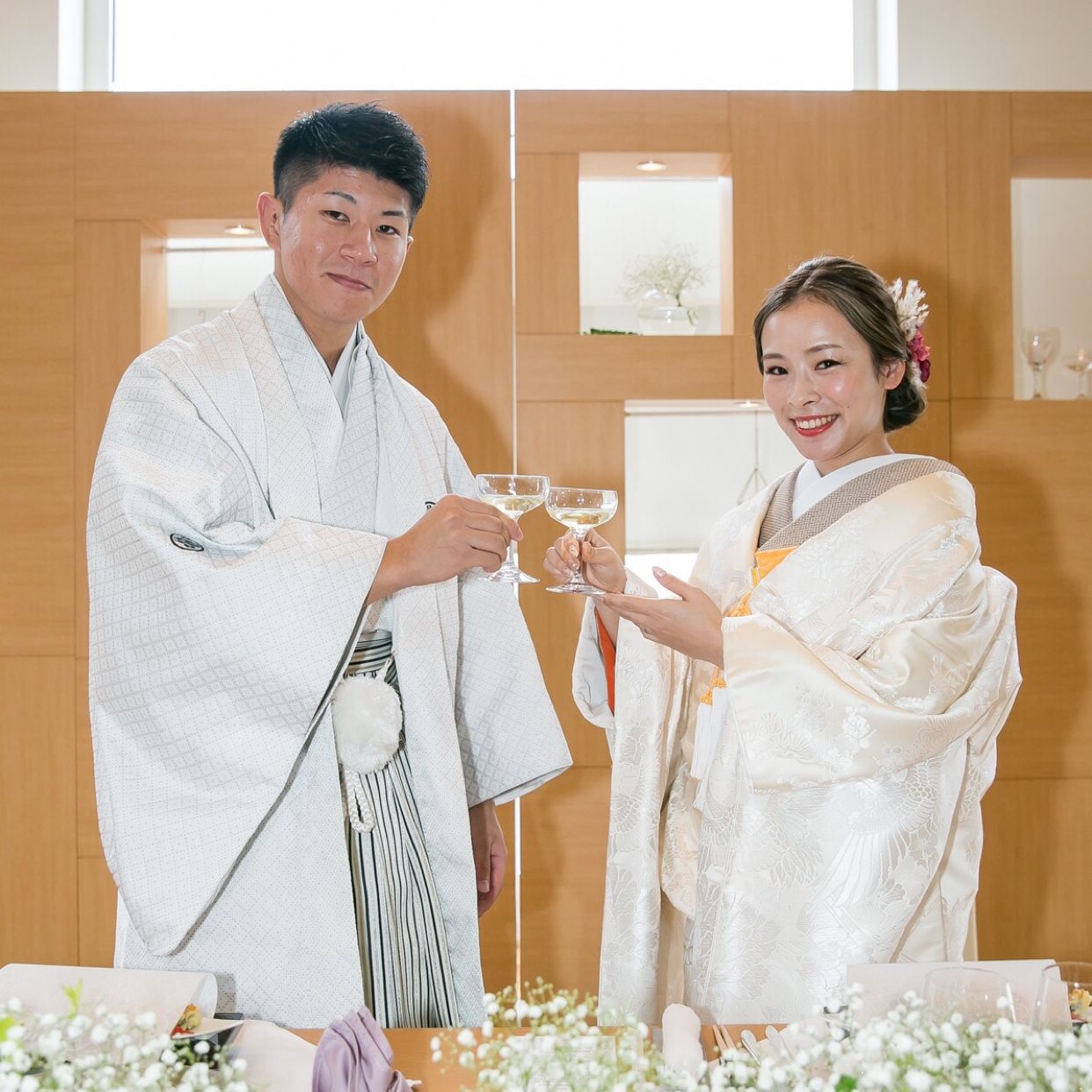 披露宴パーティのカバー写真