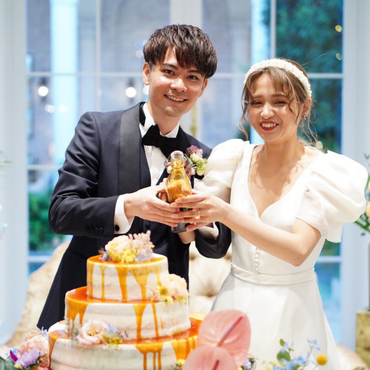 披露宴パーティのカバー写真