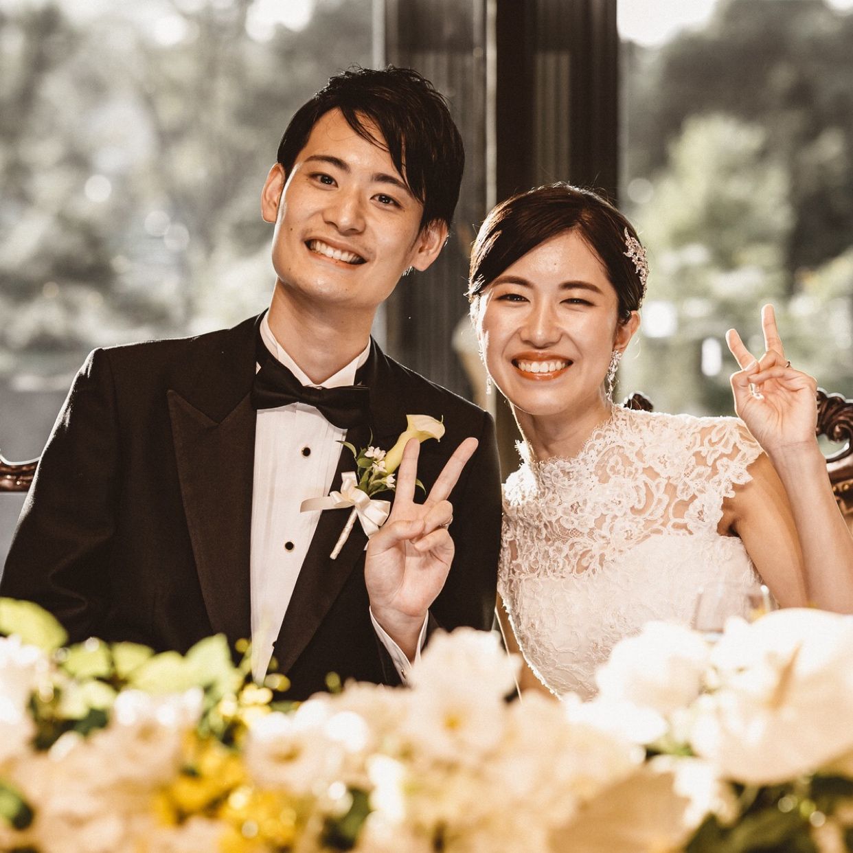 披露宴パーティのカバー写真