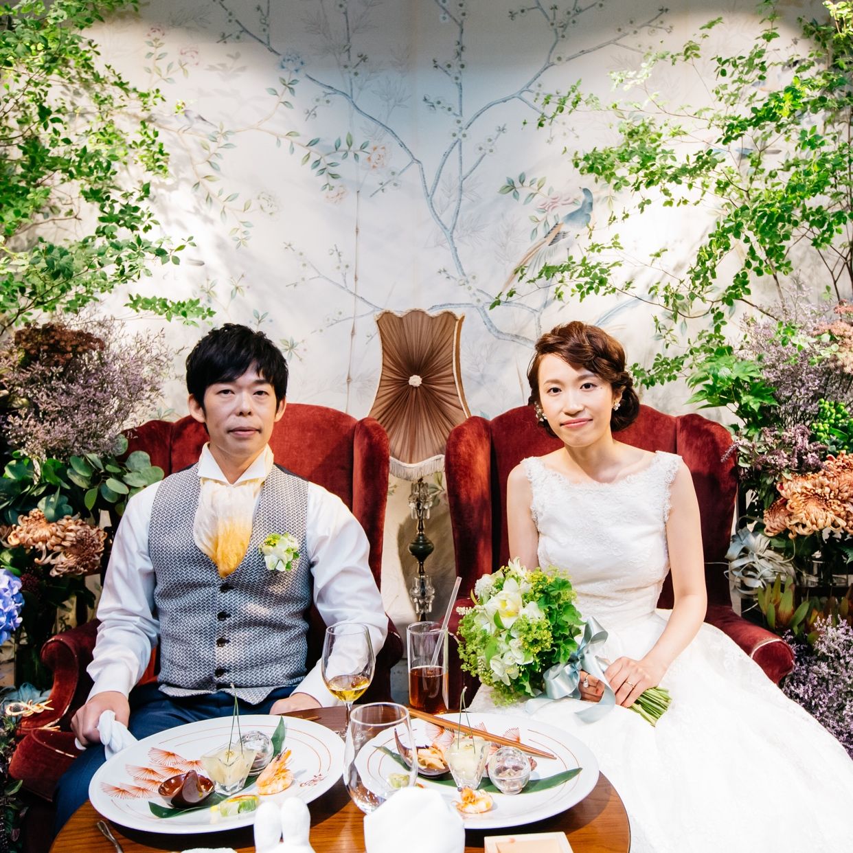 披露宴パーティのカバー写真