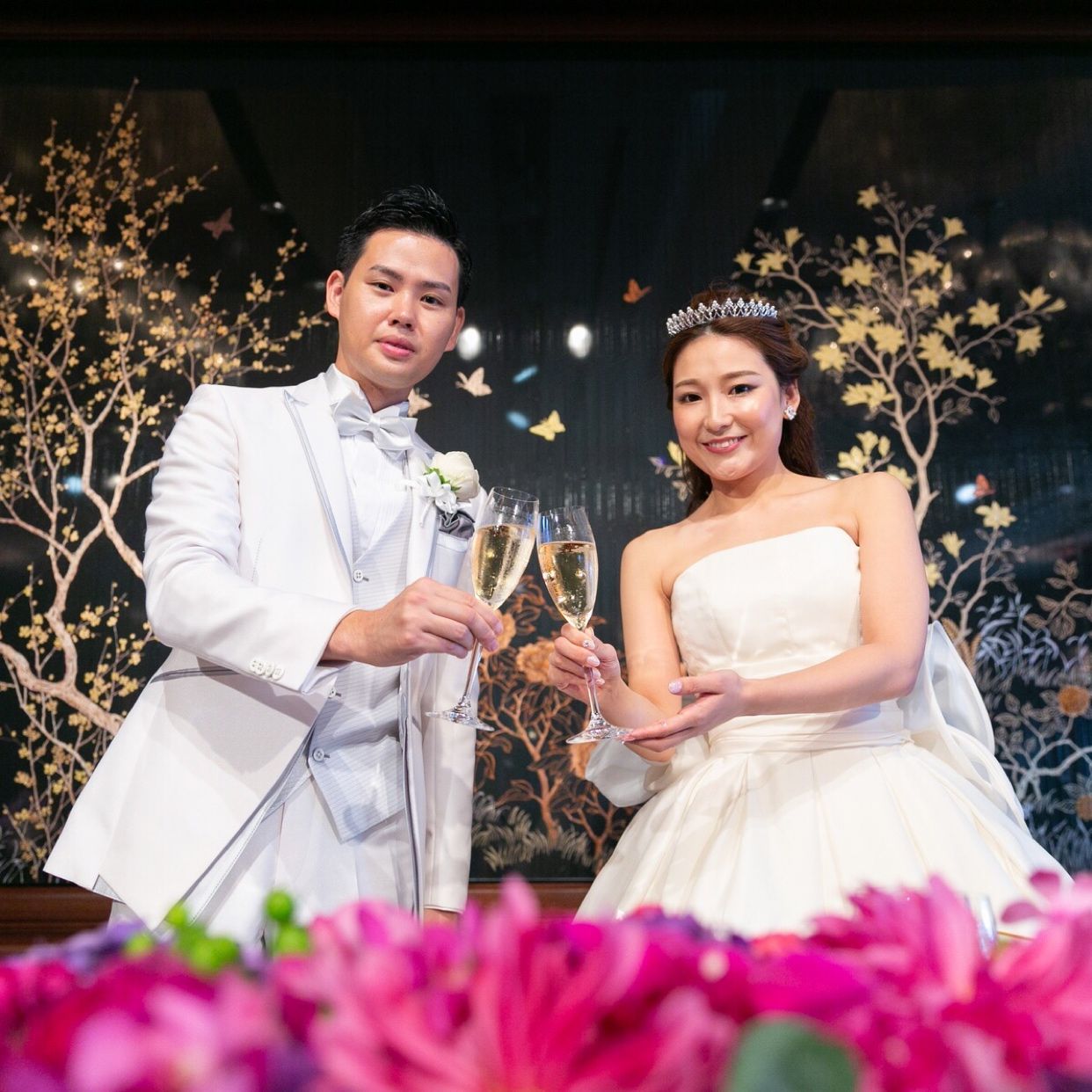 披露宴パーティのカバー写真