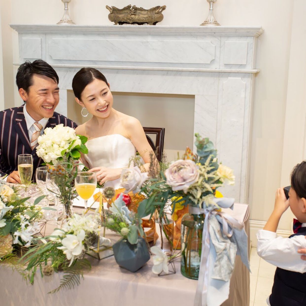 披露宴パーティのカバー写真