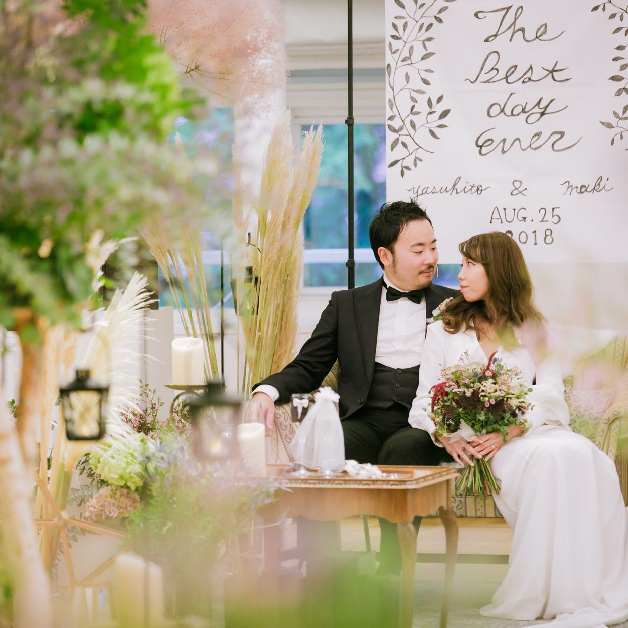 披露宴パーティのカバー写真