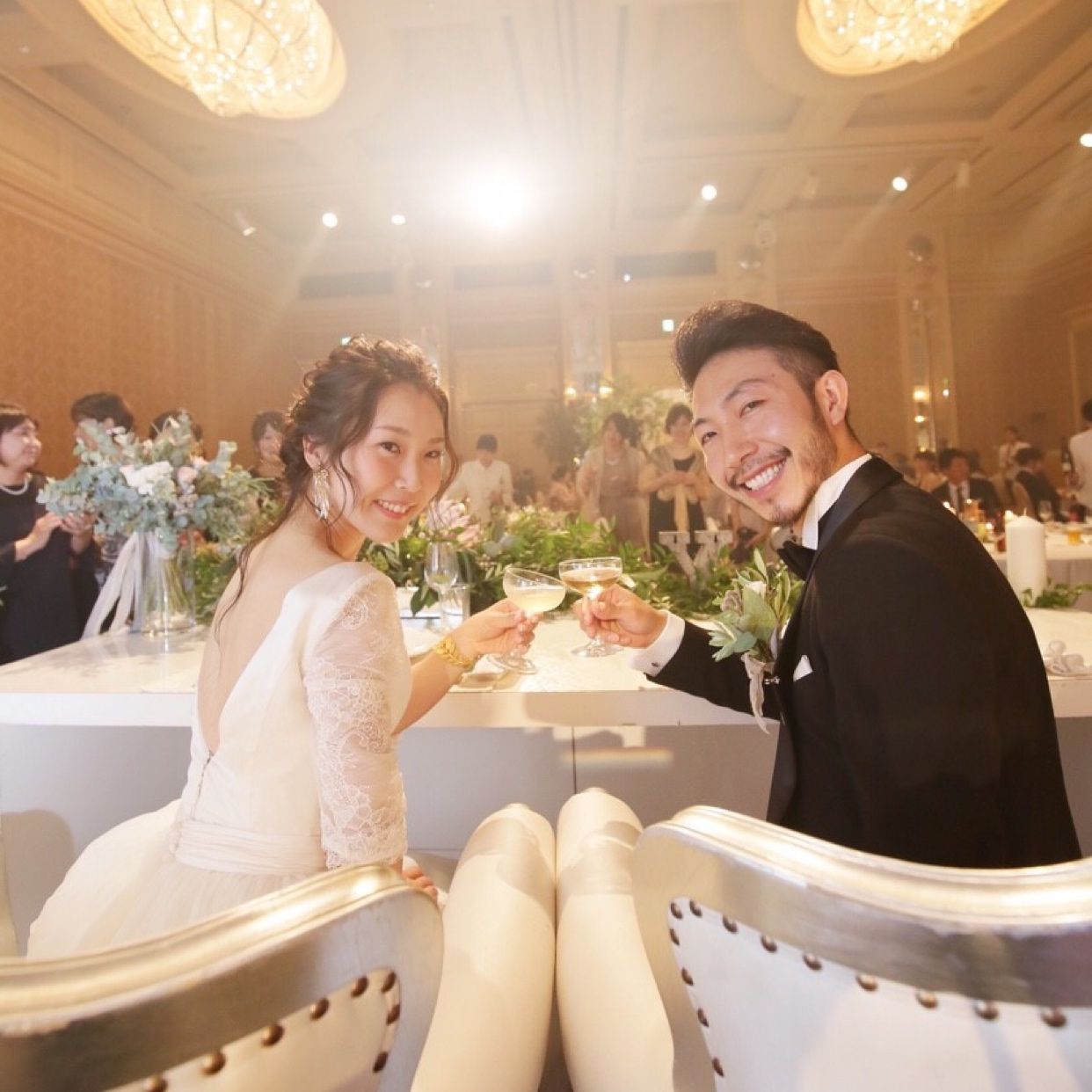 披露宴パーティのカバー写真