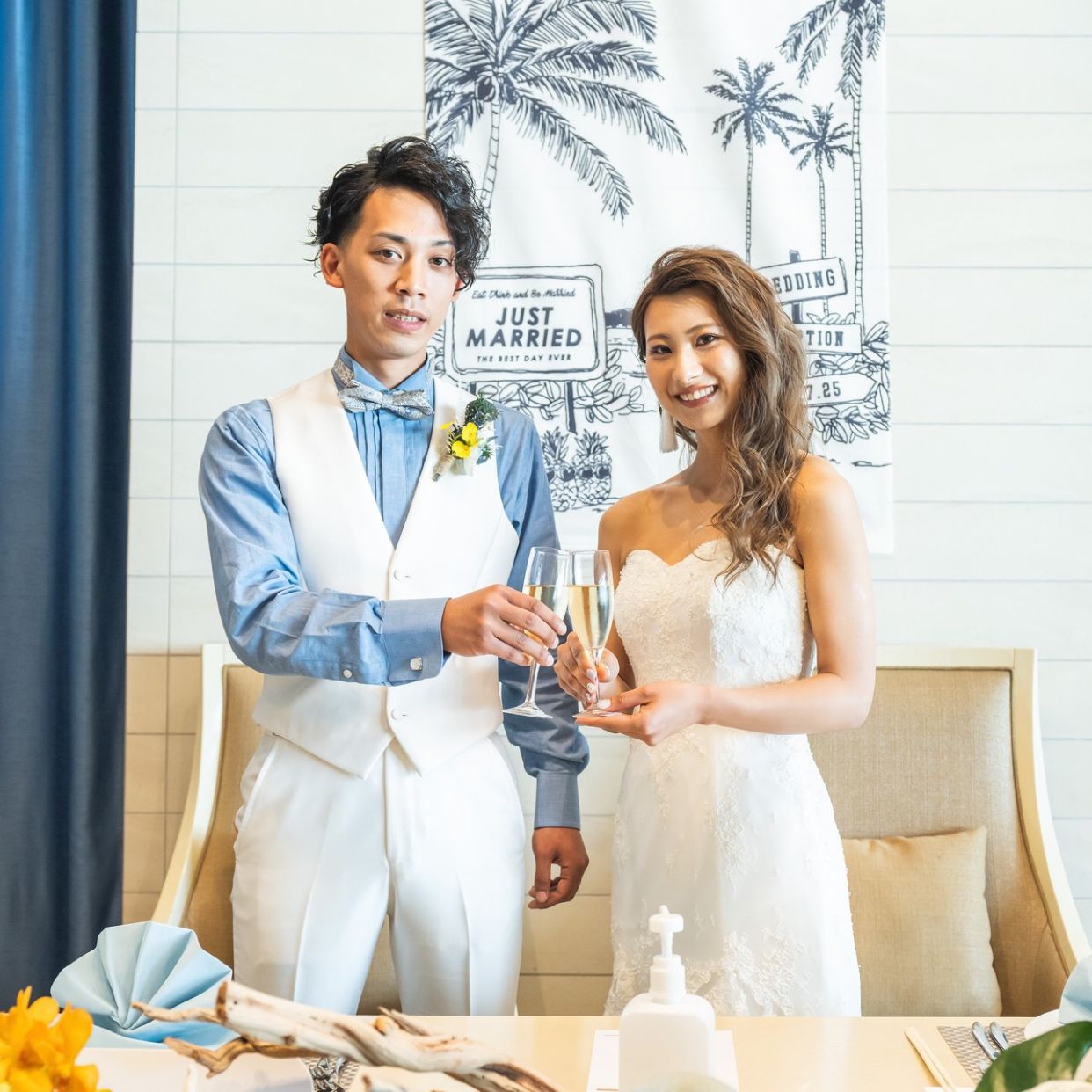 披露宴パーティのカバー写真