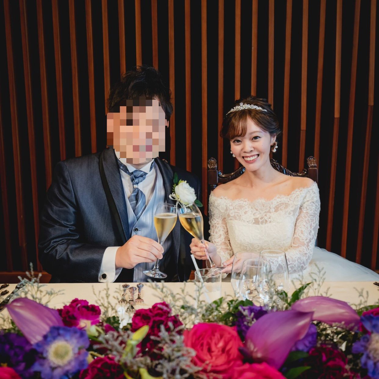 披露宴パーティのカバー写真