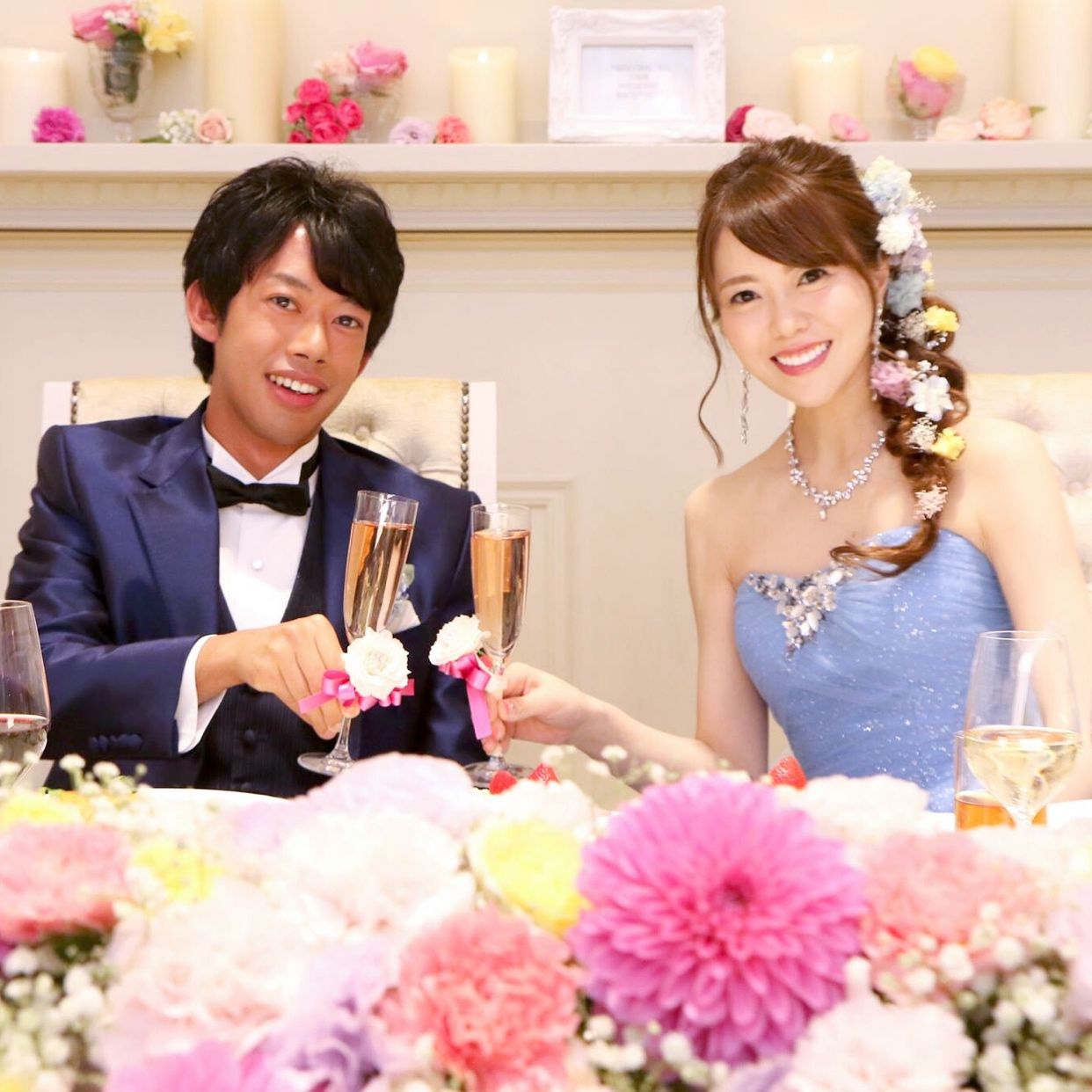 披露宴パーティのカバー写真