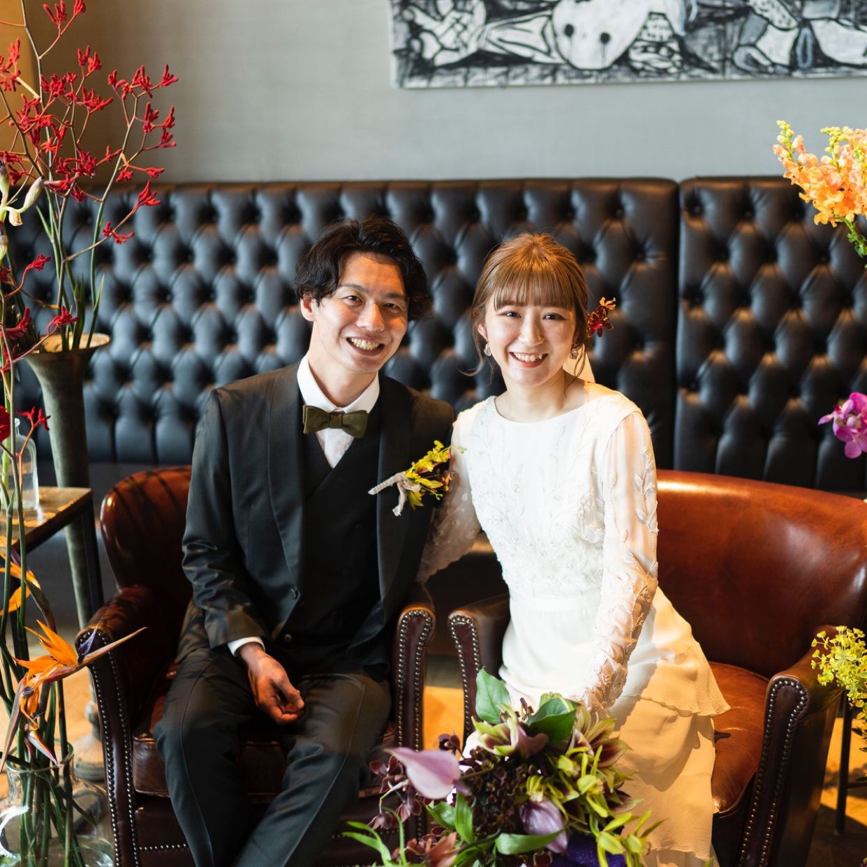 披露宴パーティのカバー写真