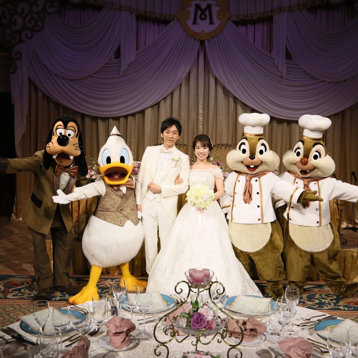 披露宴パーティのカバー写真