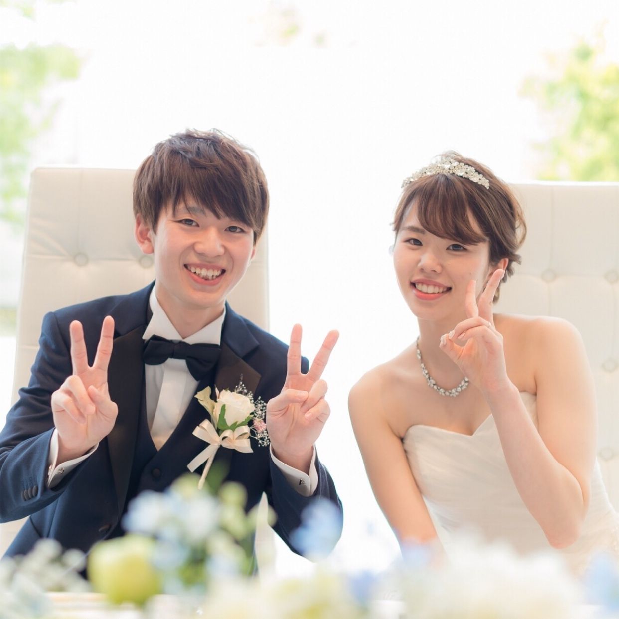 披露宴パーティのカバー写真