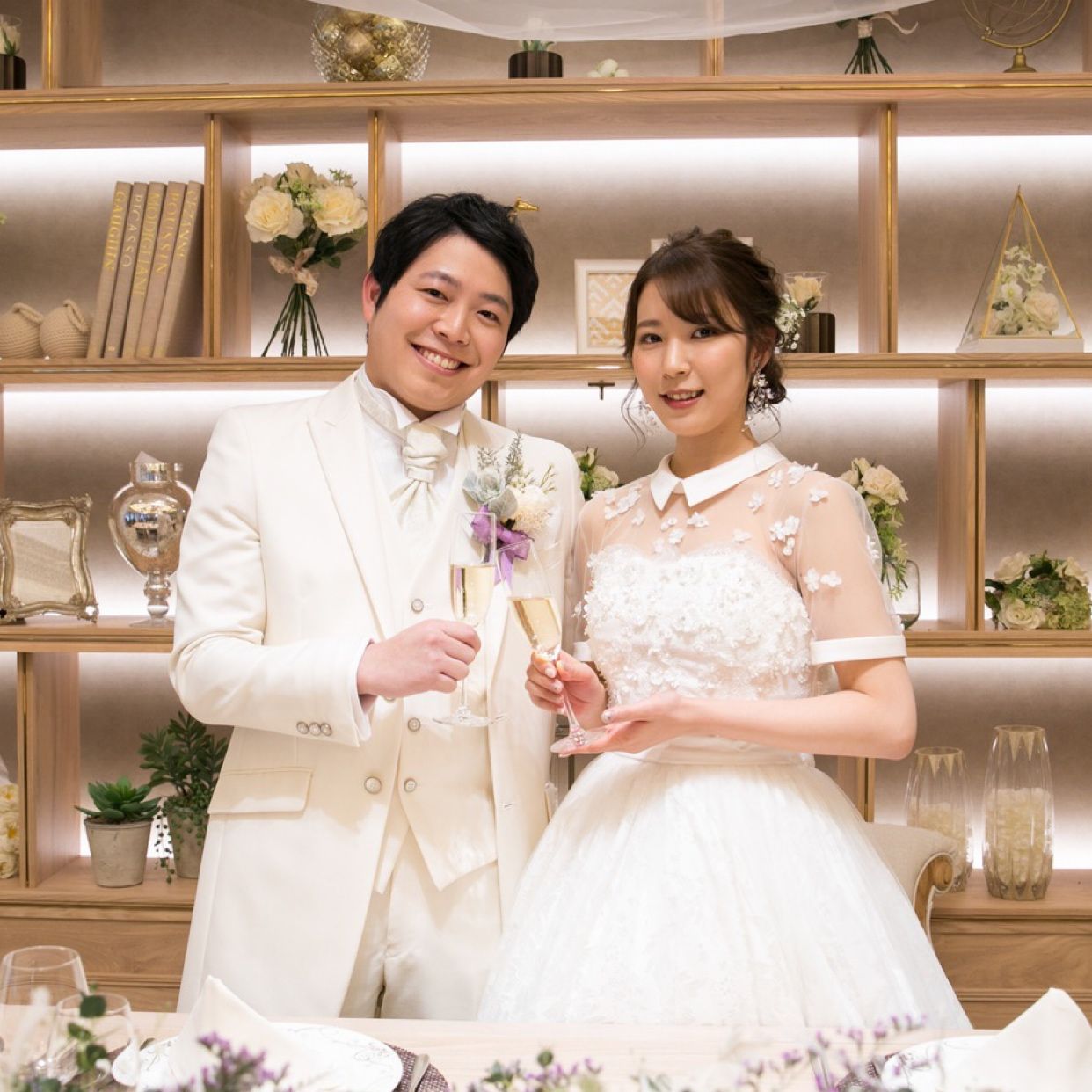 披露宴パーティのカバー写真