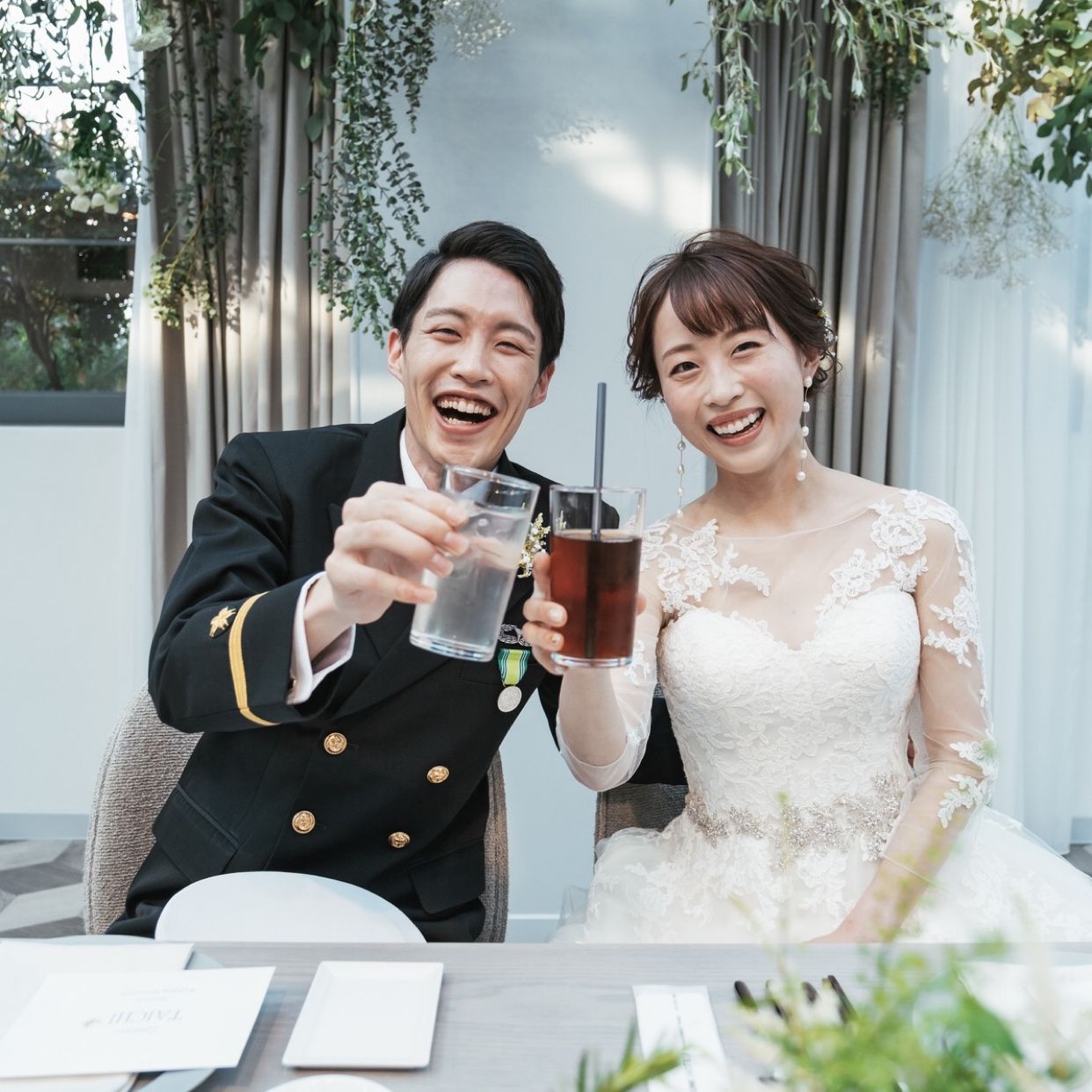 披露宴パーティのカバー写真