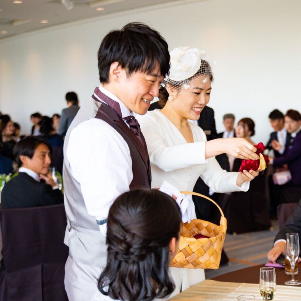 披露宴パーティのカバー写真