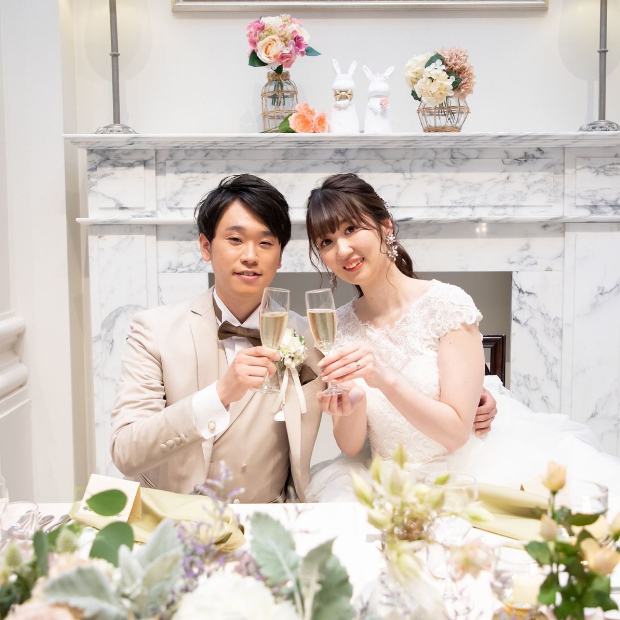 披露宴パーティのカバー写真