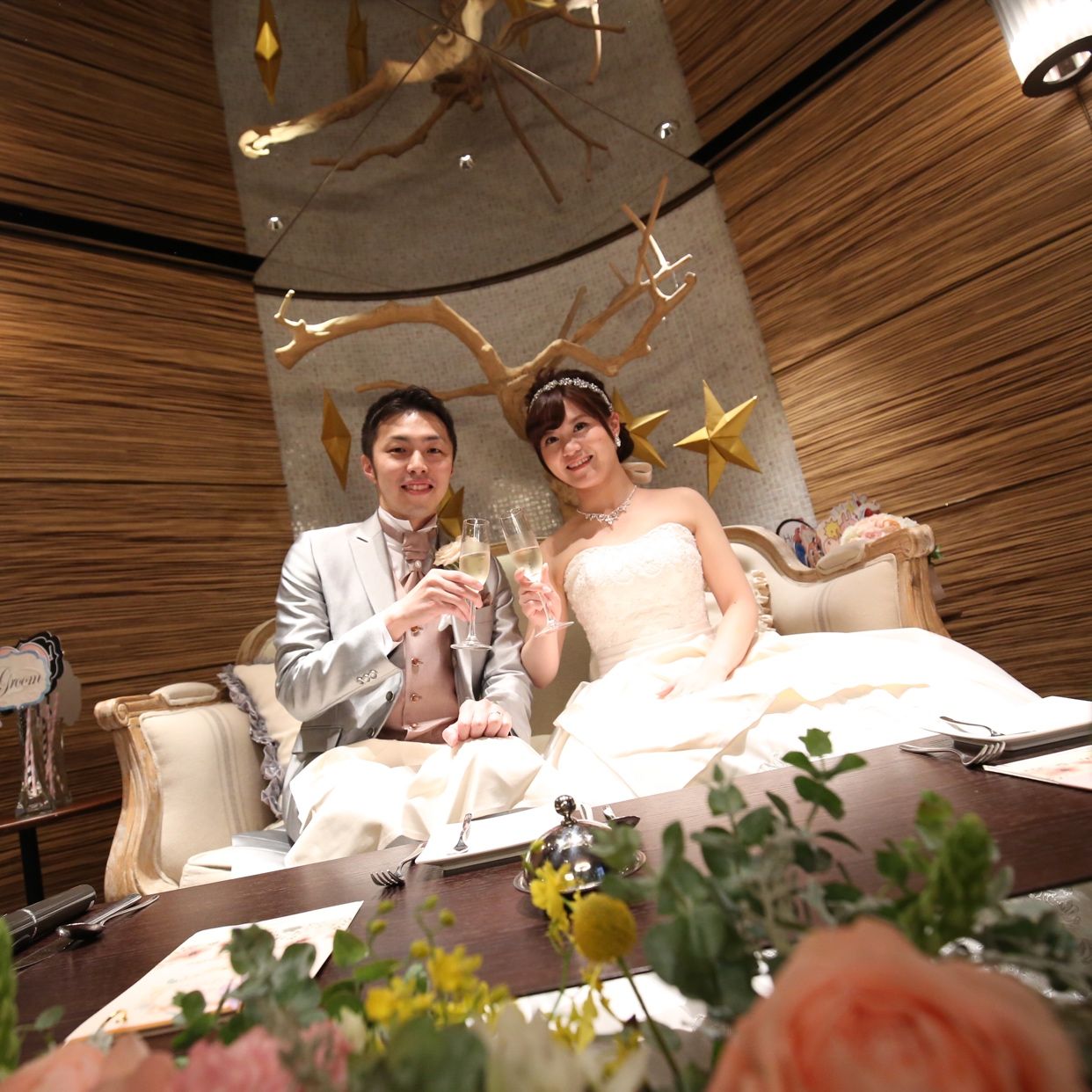 披露宴パーティのカバー写真