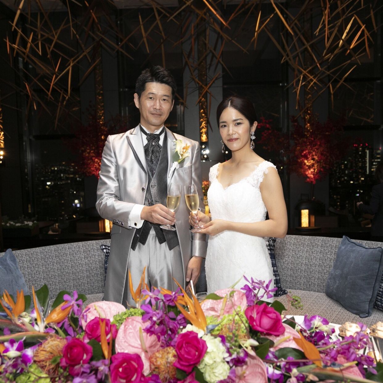 披露宴パーティのカバー写真