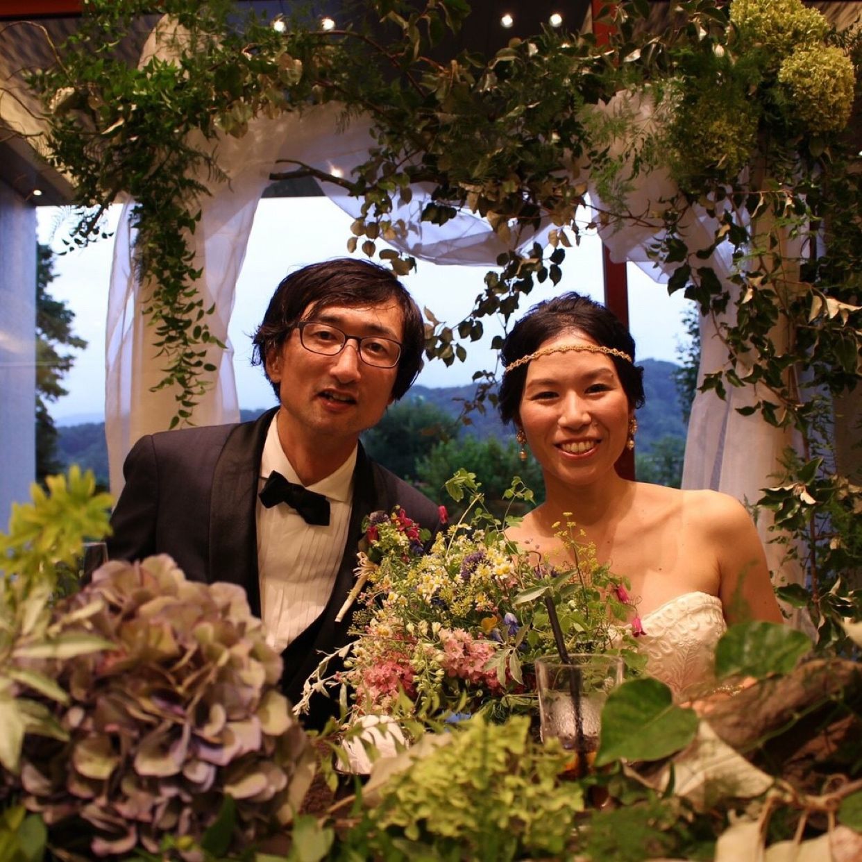 披露宴パーティのカバー写真